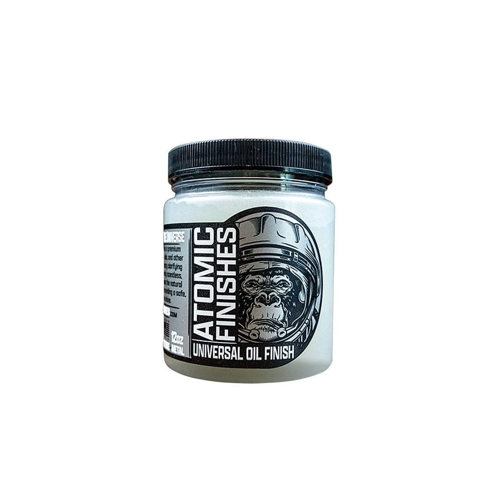 Atomic Finishes Universal Oil Finish, 12 Oz Jar 1 Atomic Finishes Universal Oil Finish, 12 Oz Jar