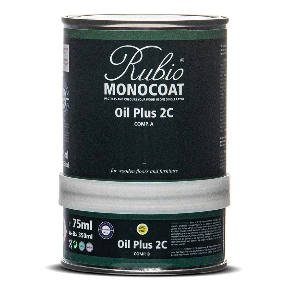 Rubio Monocoat Oil Plus 2C Wood Finish Combo Kits, 350ml 2 Rubio Monocoat Oil Plus 2C Wood Finish Combo Kits, 350ml - Image 2