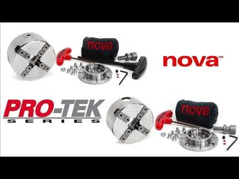 Nova 23262 Pro-Tek SuperNova2 Chuck With 2'' Jaws, Insert Version 3 Nova 23262 Pro-Tek SuperNova2 Chuck With 2'' Jaws, Insert Version - Image 3
