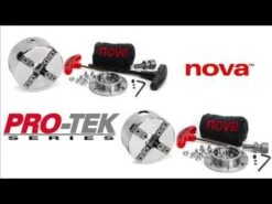 Nova 48293 Pro-Tek G3 Chuck Bundle With 2'', 4'' And Pin Jaws, 1''x 8 TPI Direct Thread -Home Tools Sale Shop hqdefault 102 7