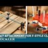 Rockler 3-Way Attachment For F-Style Clamps