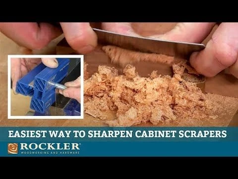 Rockler 3-in-1 Cabinet Scraper Sharpening Tool 1 Rockler 3-in-1 Cabinet Scraper Sharpening Tool
