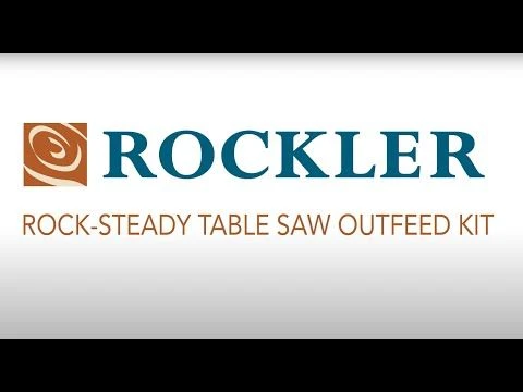 Rockler Rock-Steady Knock-Down Table Saw Outfeed Kit 1 Rockler Rock-Steady Knock-Down Table Saw Outfeed Kit