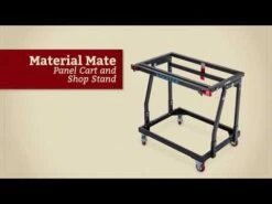 Rockler Material Mate Panel Cart And Shop Stand