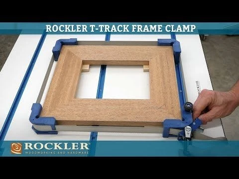 Rockler T-Track Frame Clamp 1 Rockler T-Track Frame Clamp