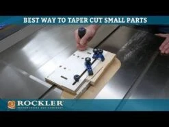 Rockler Small Parts Taper Jig